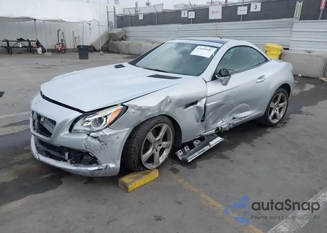 2015 Mercedes-Benz Slk 250 из США, поврежденный, VIN WDDPK4HA4FF100966